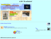 Tablet Screenshot of abcdunlimited.com